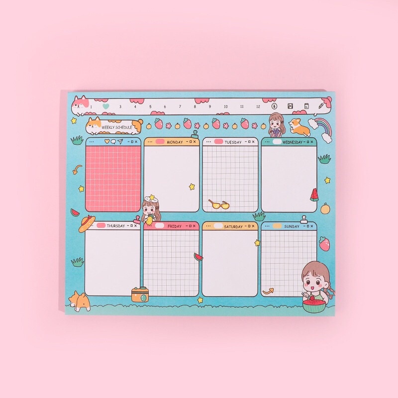 Sổ kế hoạch Ngày/Tháng - Sổ Planner cỡ lớn