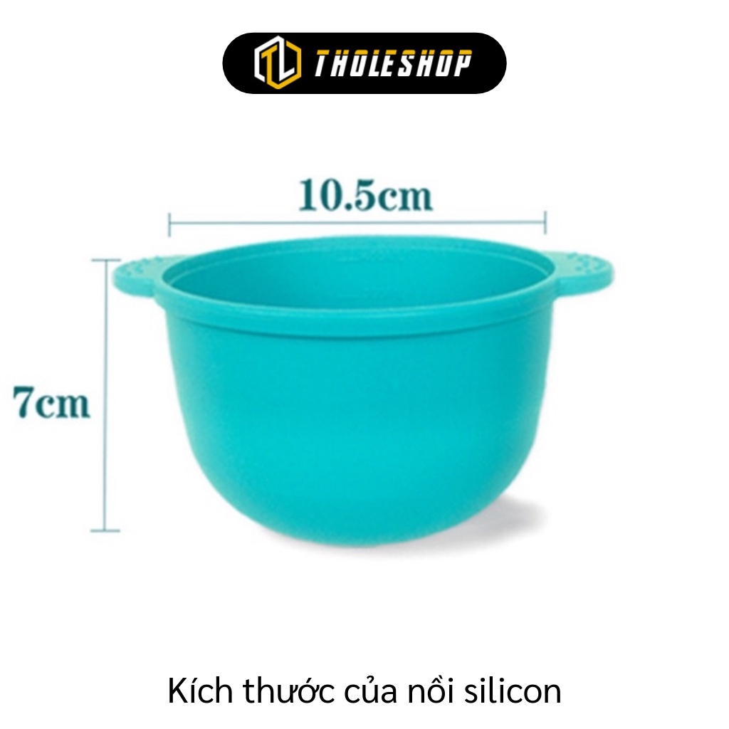 Chén Nấu Sáp Wax Lông SILICON Chống Dính Chịu Nhiệt Dễ Vệ Sinh - Nồi Đun Sáp Chưng Cách Thủy Tại Nhà 1015