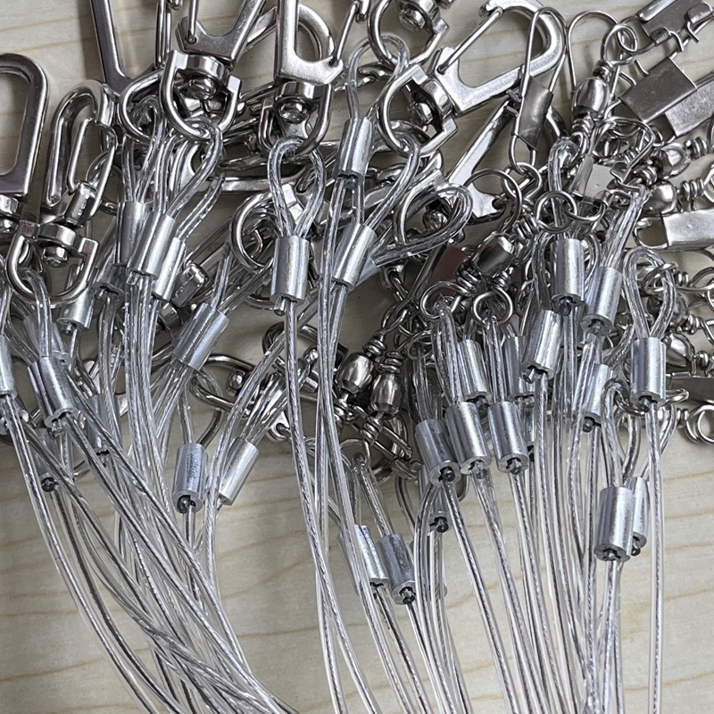 Tặng vòng chân vẹt 6mm, 3 mét đay xích huấn luyện bây cho chim ở ngoài trời, dây tập bây chim vẹt