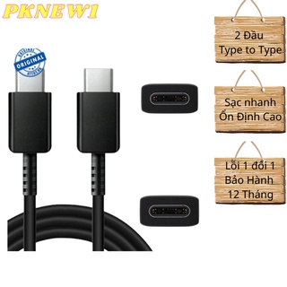 Dây cáp sạc nhanh samsung note 10 zin new 2 đầu typec