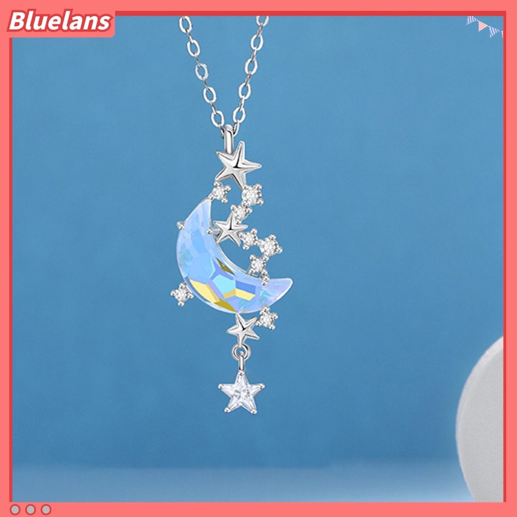 Vòng cổ mặt đá xanh lấp lánh