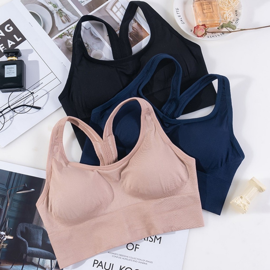 Áo bra tập Gym, Yoga, Erobic ba khuy cài sau CARLA chất đẹp | BigBuy360 - bigbuy360.vn