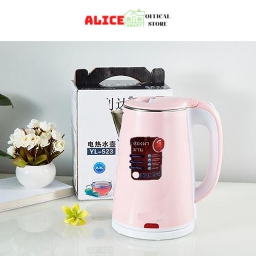 Ấm Siêu Tốc Ziplai Hàng Nội Địa Thái Lan Cỡ Lớn 2,5 Lít, Bình Thủy Điện Đun Nước Cao Cấp Công Nghệ Inverter An Toàn