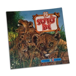 Sách - Theo Dấu Chân Loài Vật - Sư Tử Bé