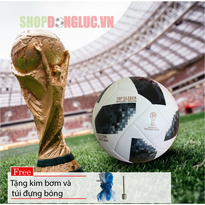 Quả bóng Telstar world cup 2018 (giao màu ngẫu nhiên)