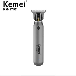 Tông đơ cắt tóc chấn viền pin trâu sạc nhanh kemei km 1757