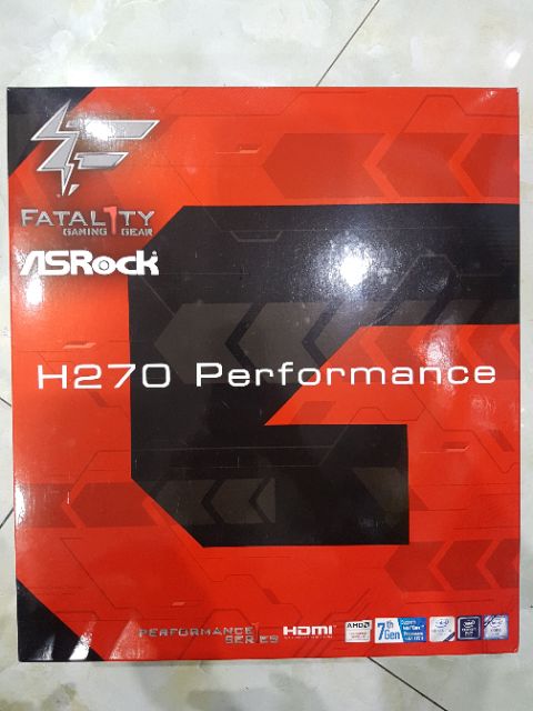 Mainboard H270 Performance (Socket 1151, chipset Intel H270, vga onboard) full hộp sách, còn bảo hành