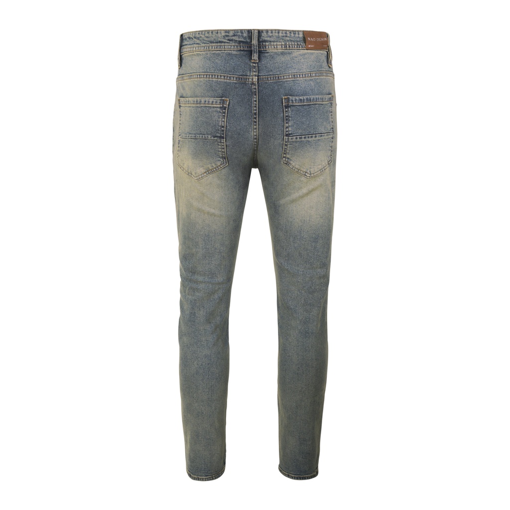 Quần Jean Nam rách gối bụi bậm, Dáng ôm, Chất Jean Co Dãn ,Màu cực chất, form cực đẹp