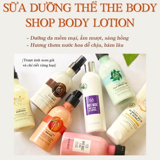 Body lotion - Sữa dưỡng thể nước hoa The Body Shop