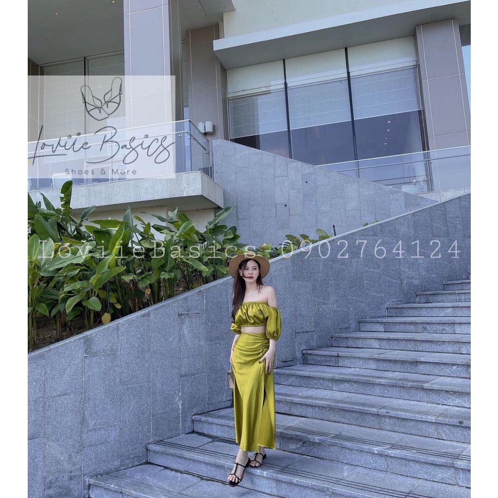 DÉP NỮ DÂY XOẮN DỌC LOVIIE BASICS - DÉP THỜI TRANG ĐẾ VUÔNG QUAI NGANG DÂY CHÉO DỌC D211226