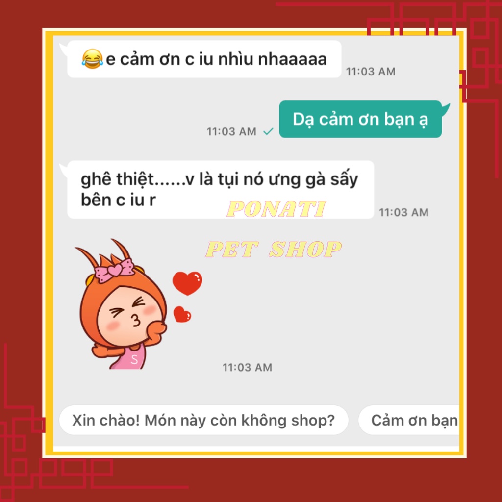 Combo Thịt Gà Sấy Cho Chó Mèo