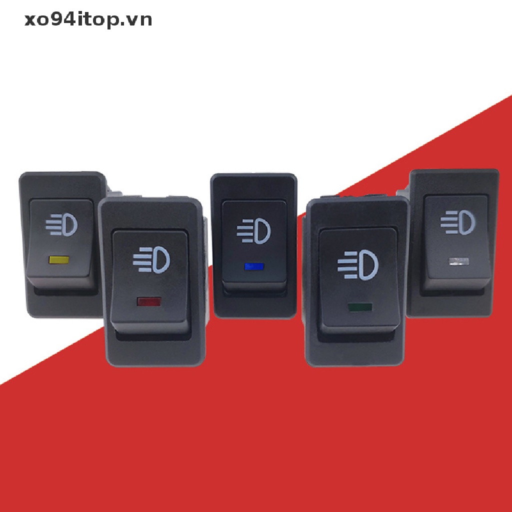 Công Tắc Đèn Led Phá Sương Mù Asw-17D 12V 35A 4Pin Cho Xe Hơi / Xe Máy