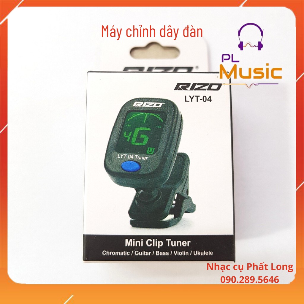 Máy chỉnh dây đàn Tuner Ukulele Rizo TYL-04