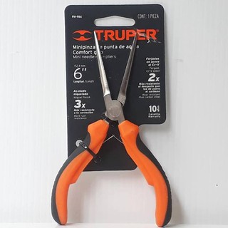 Kìm nhọn mỏ dài Truper 6in (152,4mm)