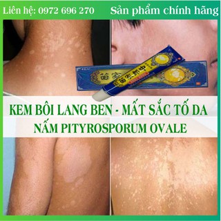KEM BÔI LANG BEN - MẤT SẮC TỐ DA [ CỰC HIỆU QUẢ ] HẾT SẠCH LANG BEN SAU 3 NGÀY