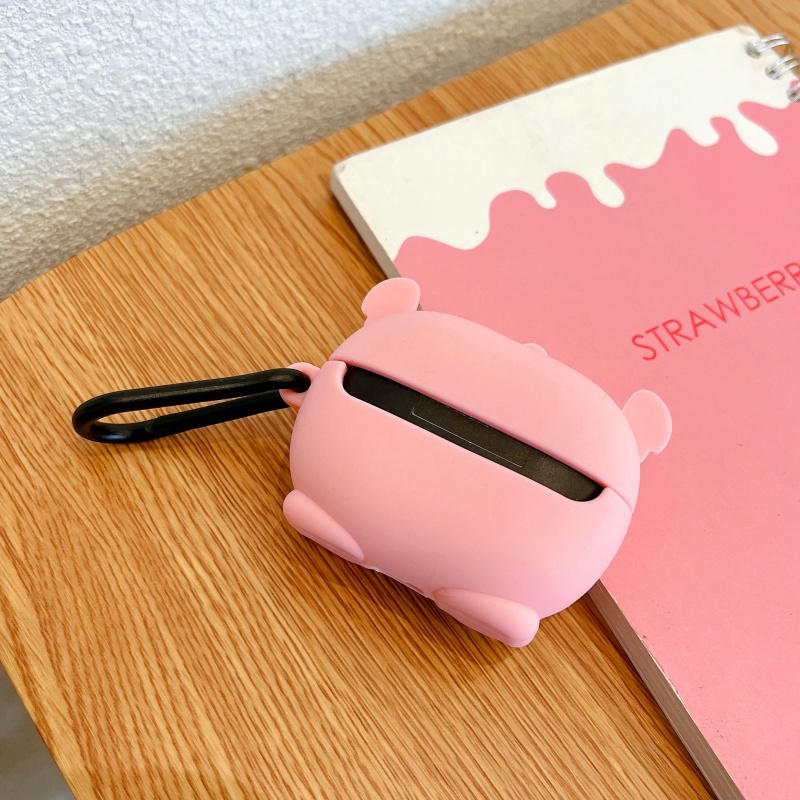 Vỏ Bảo Vệ Hộp Sạc Tai Nghe bluetooth Không Dây Xiaomi Redmi Buds3 lite Bằng Silicon Mềm Họa Tiết Hoạt Hình 3D Dễ Thương