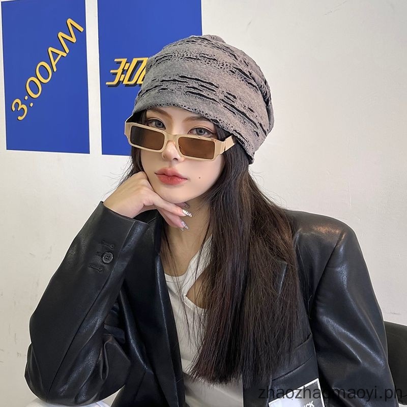 Mũ trùm đầu chống bụi bẩn thoáng khí màu trơn thời trang cho nam và nữ