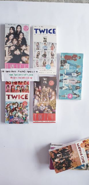 Hộp card / Poscard TWICE BLP T-ARA SUJU