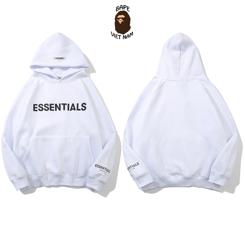 [Best Quality] Áo Hoodie Essentials FOG, Fear Of God Essentials Hoodie SS2020 chất liệu cotton, 5 màu BapeVN | BigBuy360 - bigbuy360.vn