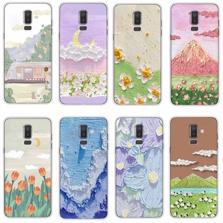 Ốp Điện Thoại TPU Dẻo In Họa Tiết Độc Đáo Thời Trang Cho Samsung Galaxy j7 pro j5 2017 J8 2018 A01