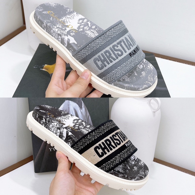 Dép jadior quai ngang đế loang fullbox