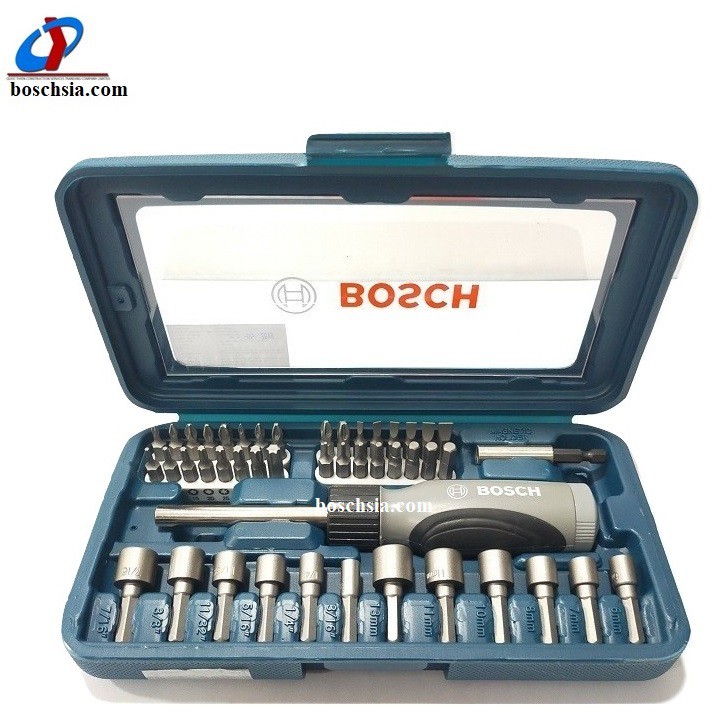 Bộ vặn vít Bosch 46 món tiện dụng (mẫu mới)