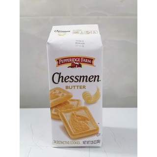 [206g - Chessmen] Bánh quy bơ [USA] PEPPERIDGE FARM Butter Cookies (anm-hk)