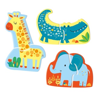 Sách -Anh: Usborne First Jigsaws: Animals