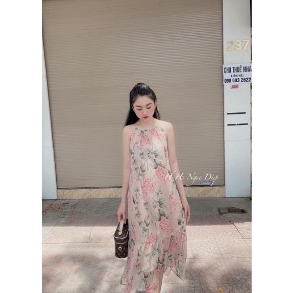 VÁY YẾM HOA MAXI | DuongHuong Clothes