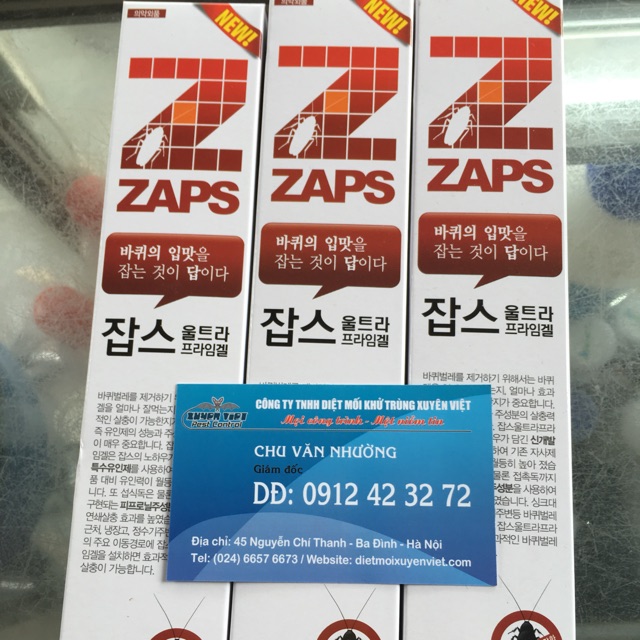  Thuốc diệt gián Đức ZAPS