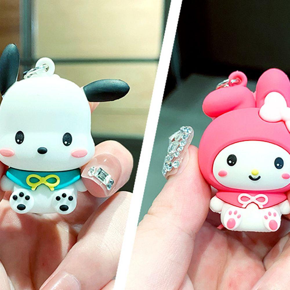 Móc Khóa Hình Búp Bê Anime Kuromi Cinnamoroll Dễ Thương charms