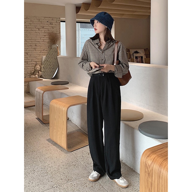 Quần ống rộng Thời Trang Nữ Tính