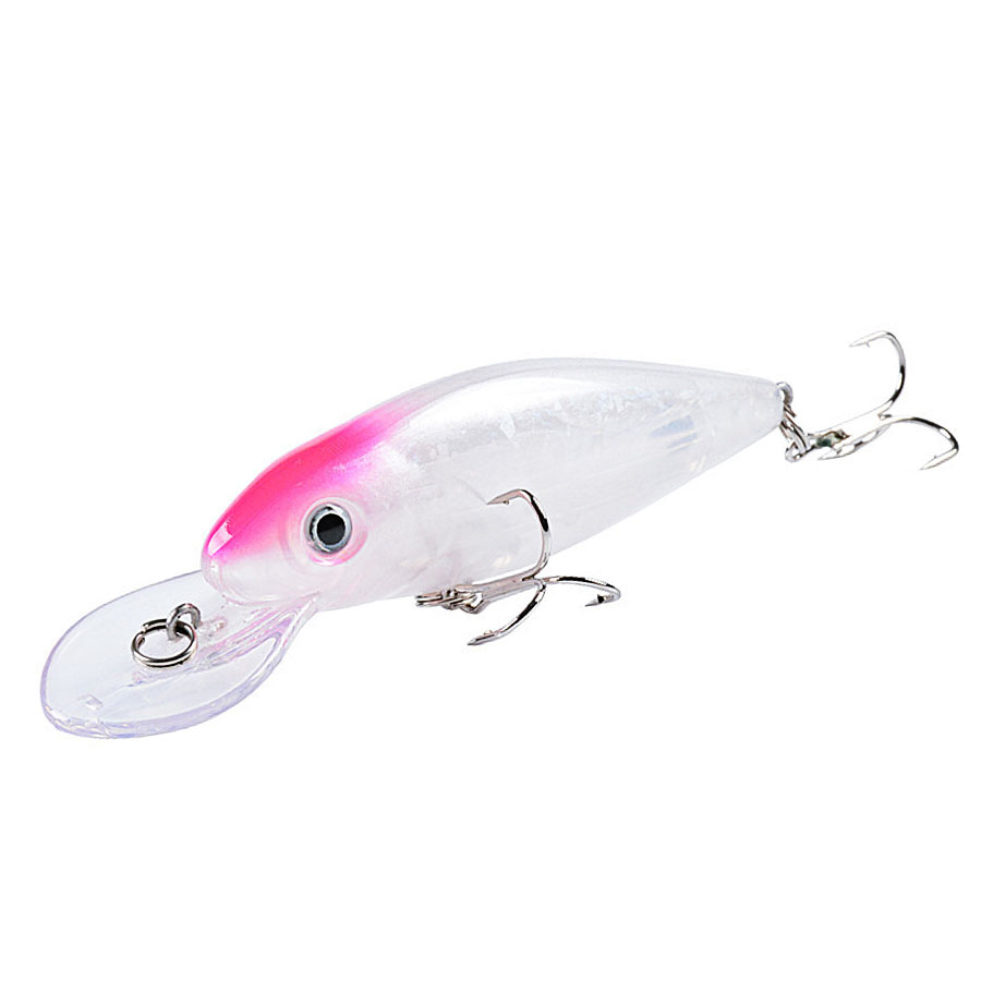 1pcs Jerkbait Minnow Crankbait Tackle Fishing Lure Hard Bait Artificial Pesca Hooks Bass Swimbait Wobbler For Pike Trolling Lures Sea 11.5G 10.1CM