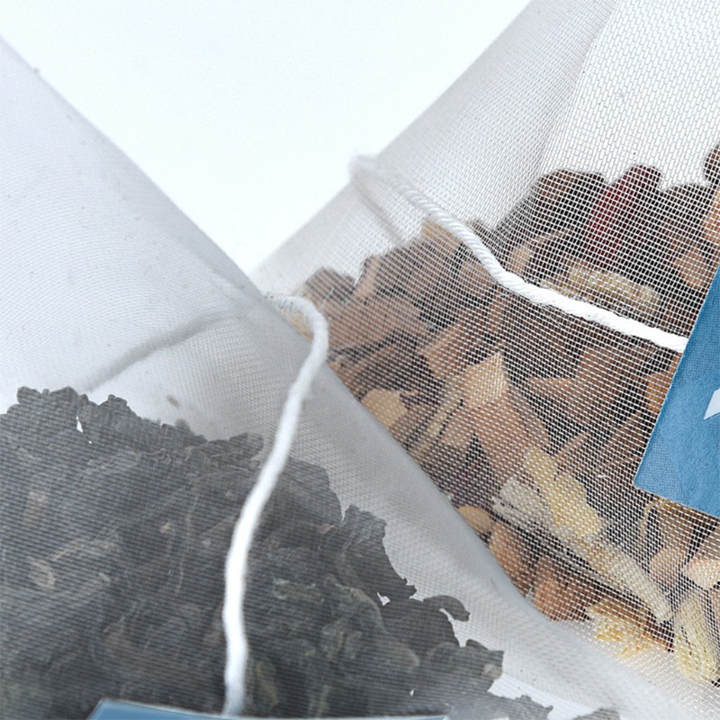 Set 100 túi lọc trà hình kim tự tháp tiện dụng
