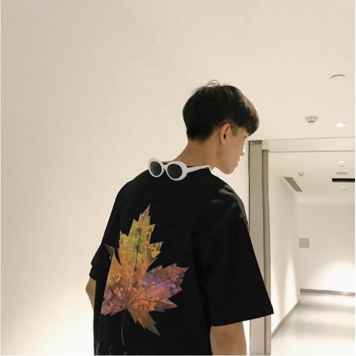 Áo Thun Tay Lỡ Form Rộng Lá Phong Siêu Hot🍁 Unisex nam nữ đều mặc được | BigBuy360 - bigbuy360.vn