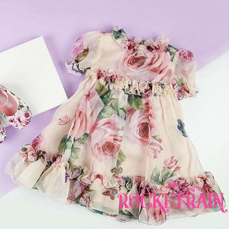 Đầm xòe công chúa cho bé gái