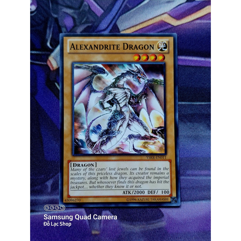 Thẻ Bài Yugioh Monster Alexandrite Dragon  - Common