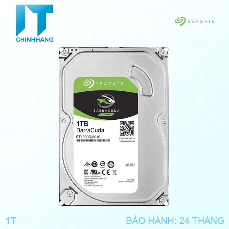 Ổ cứng HDD Seagate Barracuda 1TB SATA III - Hàng Chính Hãng | BigBuy360 - bigbuy360.vn