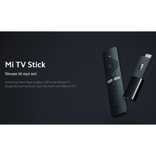 Xiaomi Mi TV Stick Android Tv box Quốc Tế tìm kiếm giọng nói Tiếng Việt