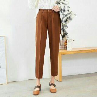 QUẦN BAGGY LƯNG CHUN KHÓA GIỮA