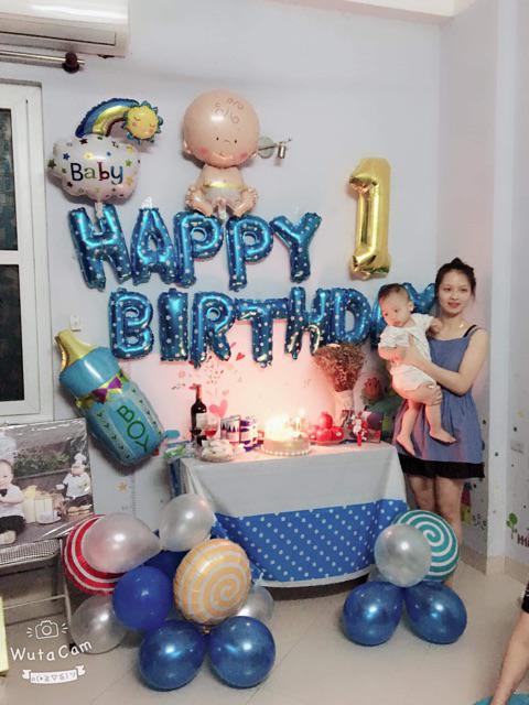 Set bóng sinh nhật cho bé 1 tuổi | Shopee Việt Nam