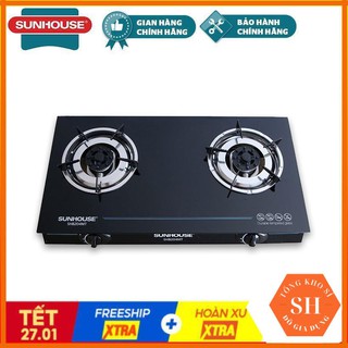 Bếp gas dương kính SUNHOUSE SHB204MT Hàng chính hãng