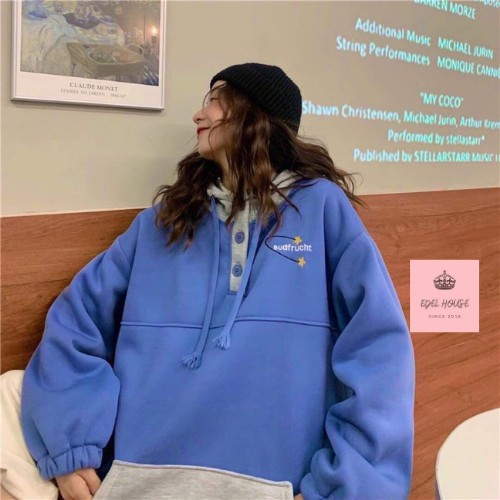 Áo Nỉ Phối Túi Suf Hình Ngôi Sao Edel House Có Video Kèm Ảnh Thật E434 | BigBuy360 - bigbuy360.vn