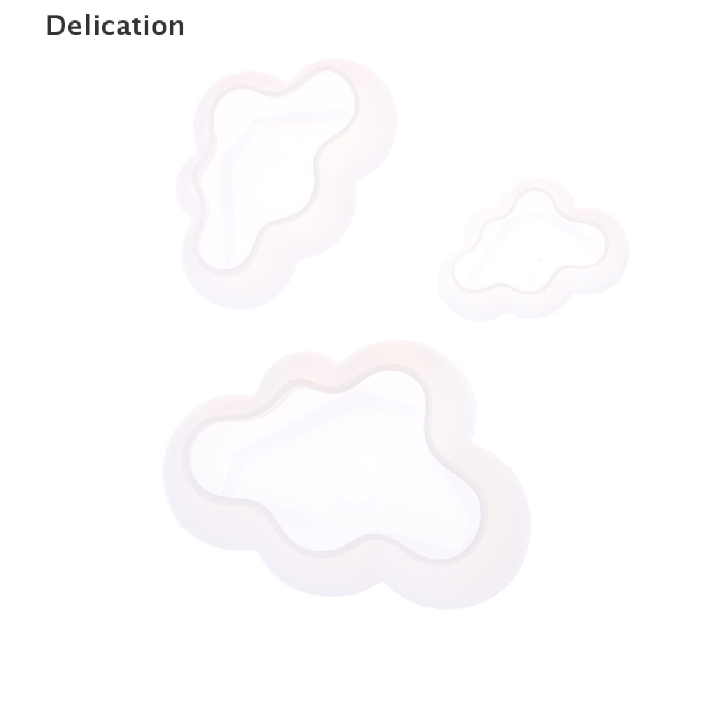 Khuôn silicone làm bánh kẹo hình đám mây 3D xinh xắn