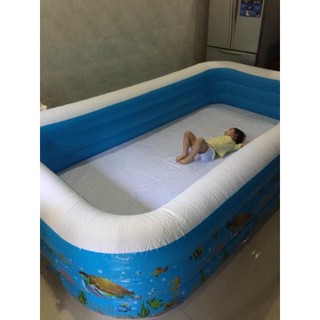 [HÀNG LOẠI 1] Hồ bơi gia đình 3m1 kèm bơm điện loại tốt (tặng kèm bơm điện, phao bơi, bóng và kính)