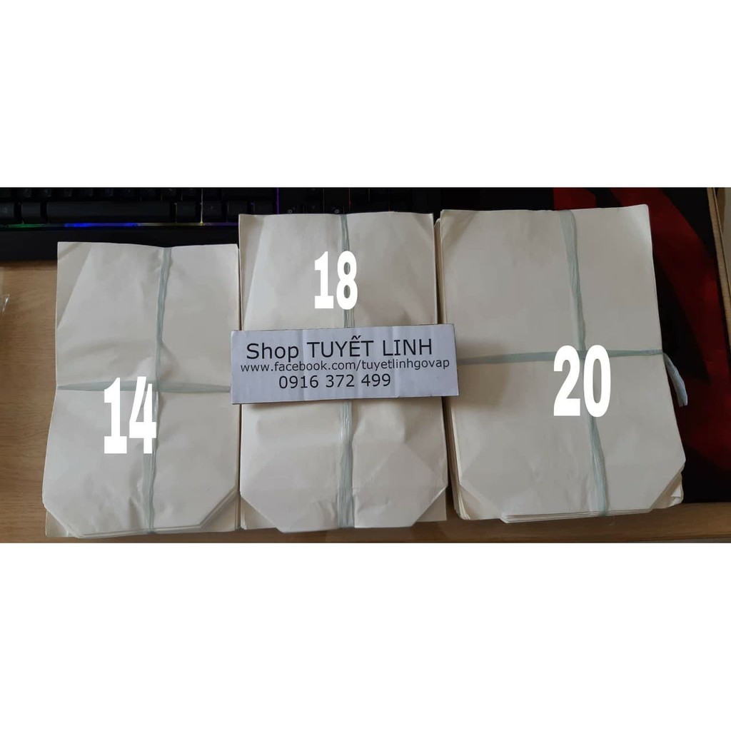 Combo túi giấy đủ size : #650k
