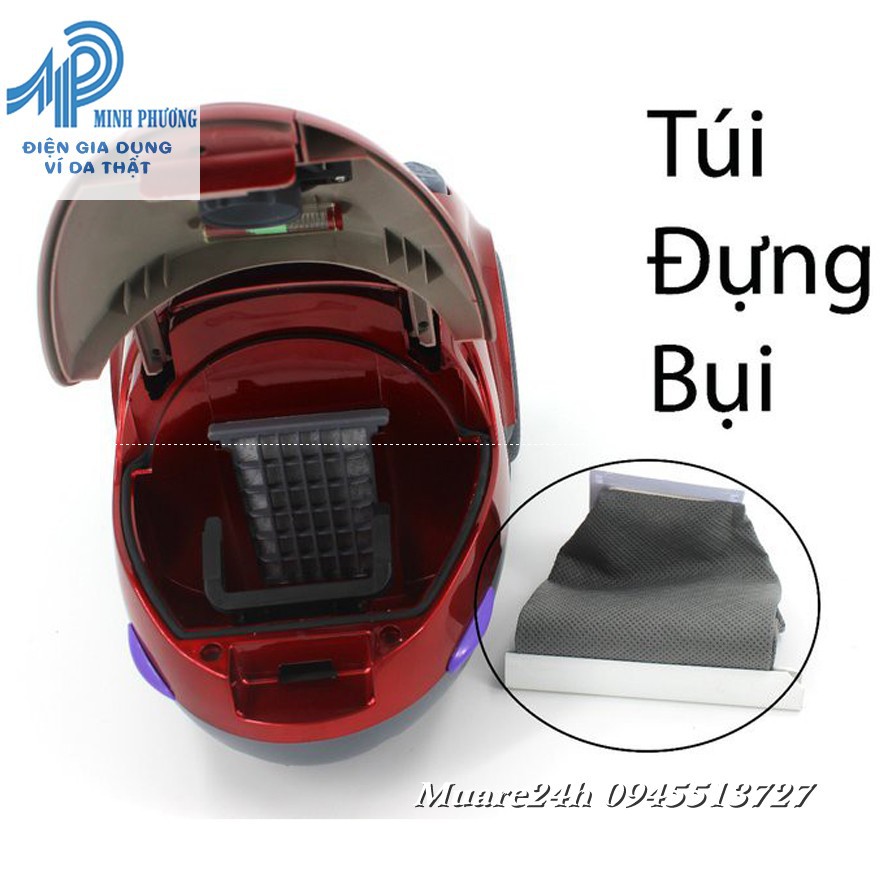 Bảo hành 12 Tháng Máy hút bụi JK 2004 2000W Đỏ