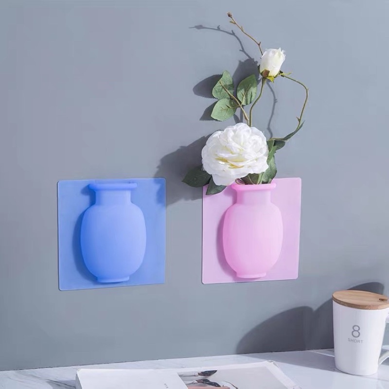 LỌ HOA SILICON DÁN TƯỜNG