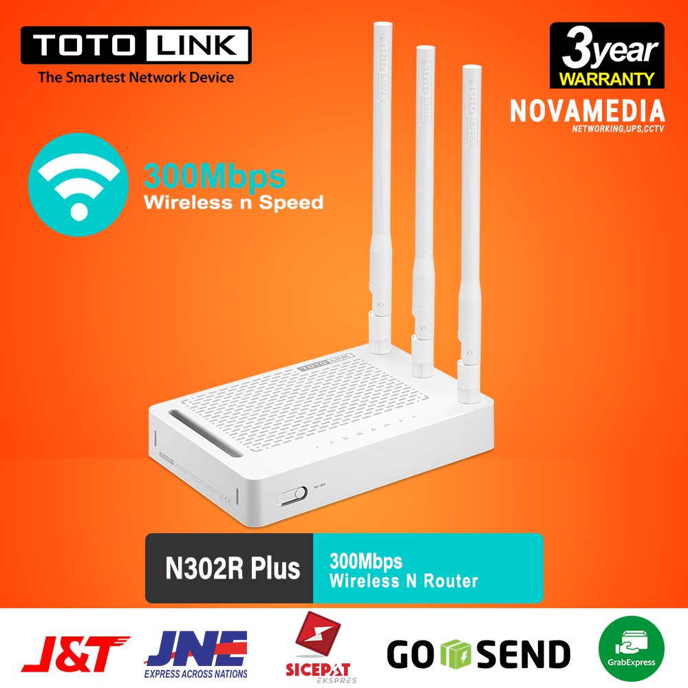 Bộ Phát Wifi Totolink N302r Plus 300mbps