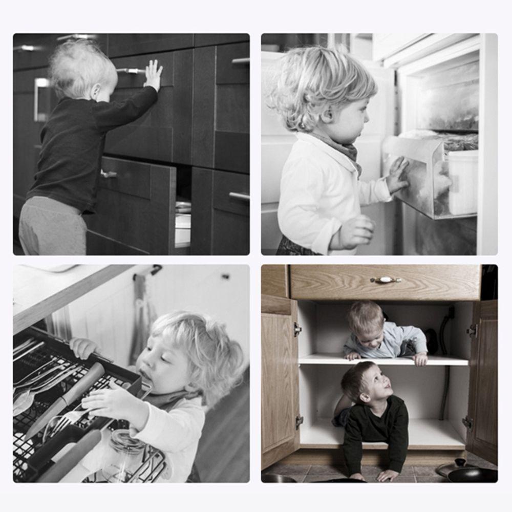 Khóa Cửa Tủ Lạnh Bằng Nhựa ABS An Toàn Cho Bé